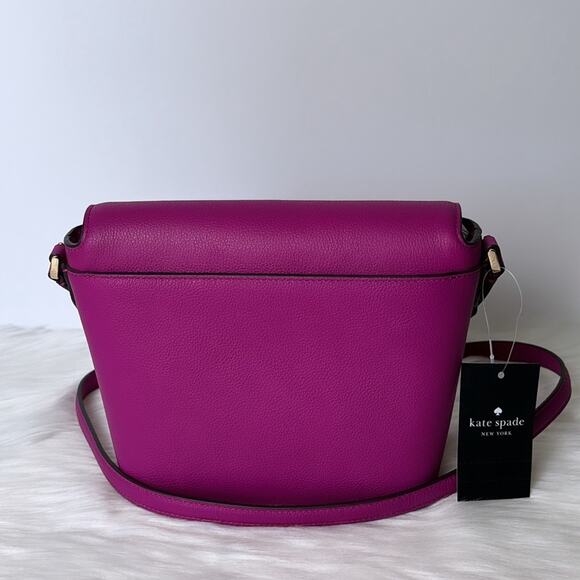 NWT Kate Spade Elsie Pebbled Leather Crossbody/ Baja Rose - Picture 4 of 10
